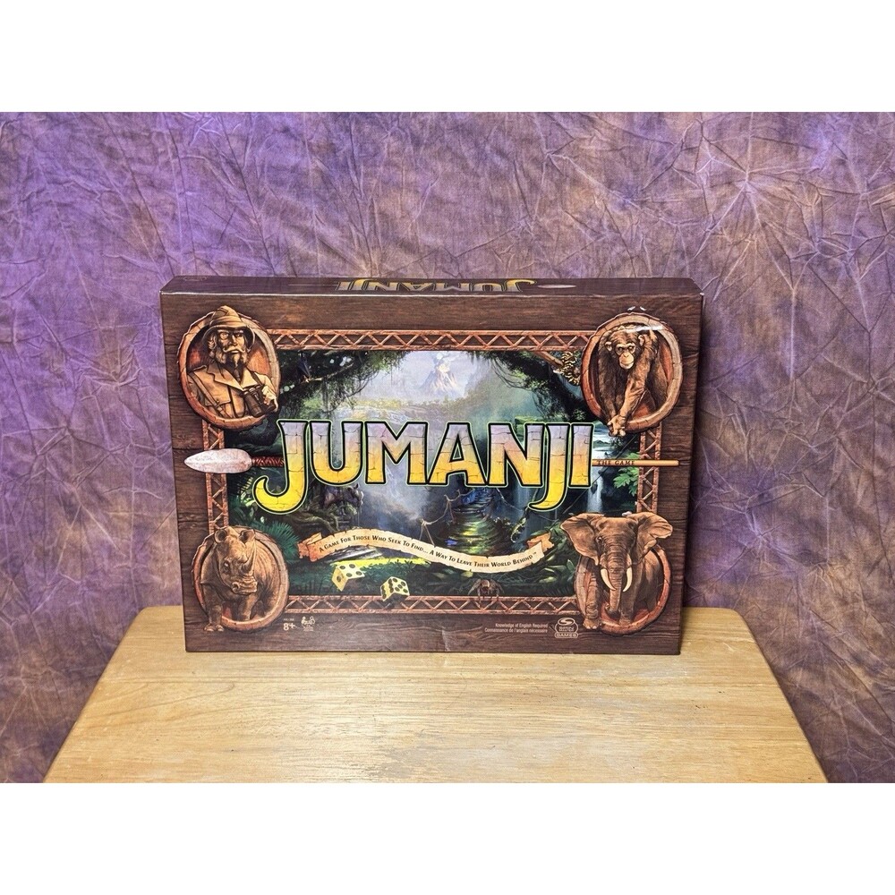 Spin Master - Jumanji - The Action-Packed Family Game for 2-4 Brave Adventurers